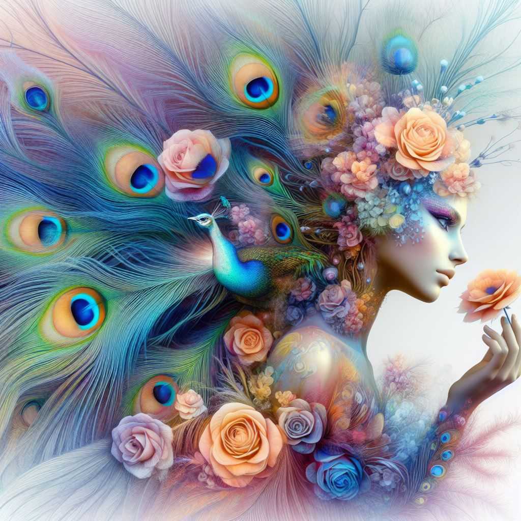 Mythical Being Peacock Series - 1