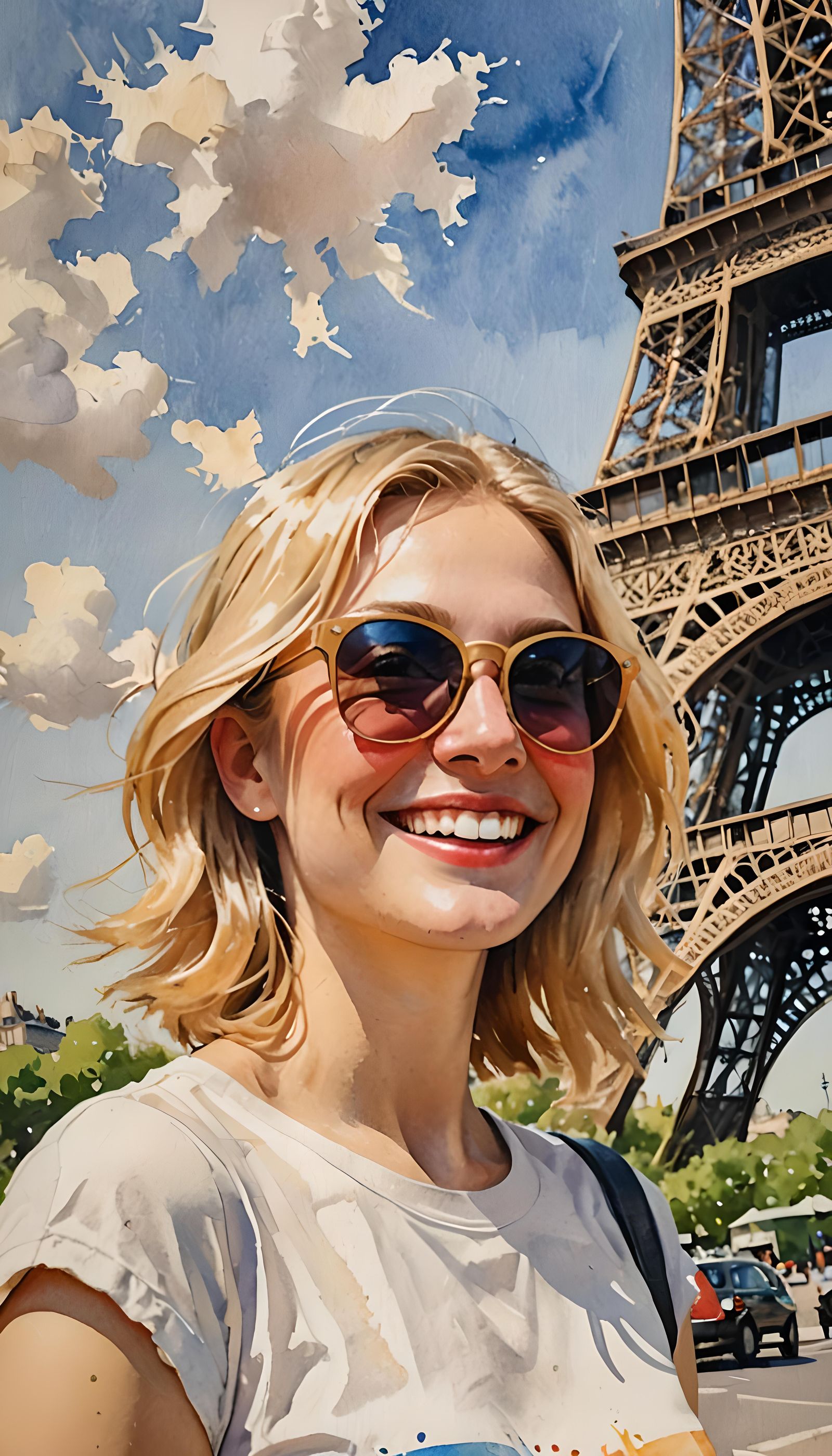 Sunny Eiffel Day