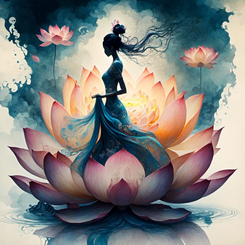 Lotus 🪷   by @Lulu