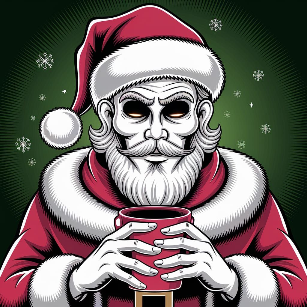 The Ghost of Christmas Future Appears