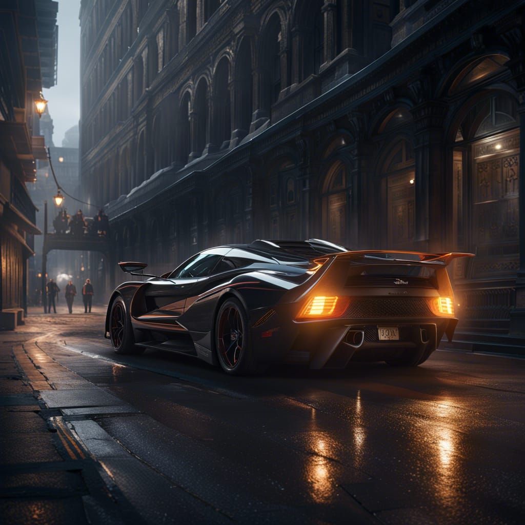 The Batmobile  by @Ajax