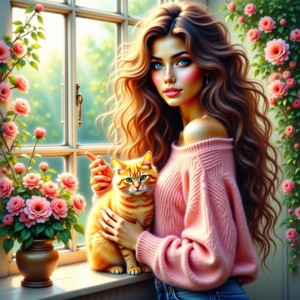 <lora:oilpaintflux:1.0>