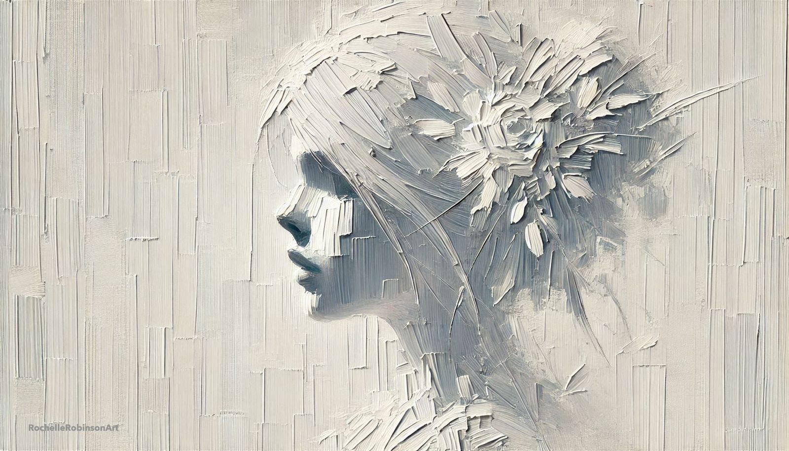 Woman - Study In White