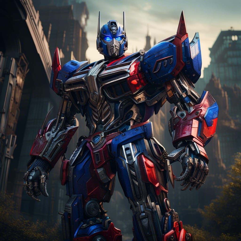 optimus prime - AI Generated Artwork - NightCafe Creator