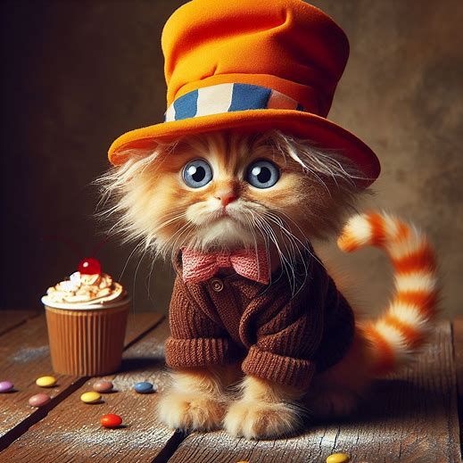 Kitten in a Hat