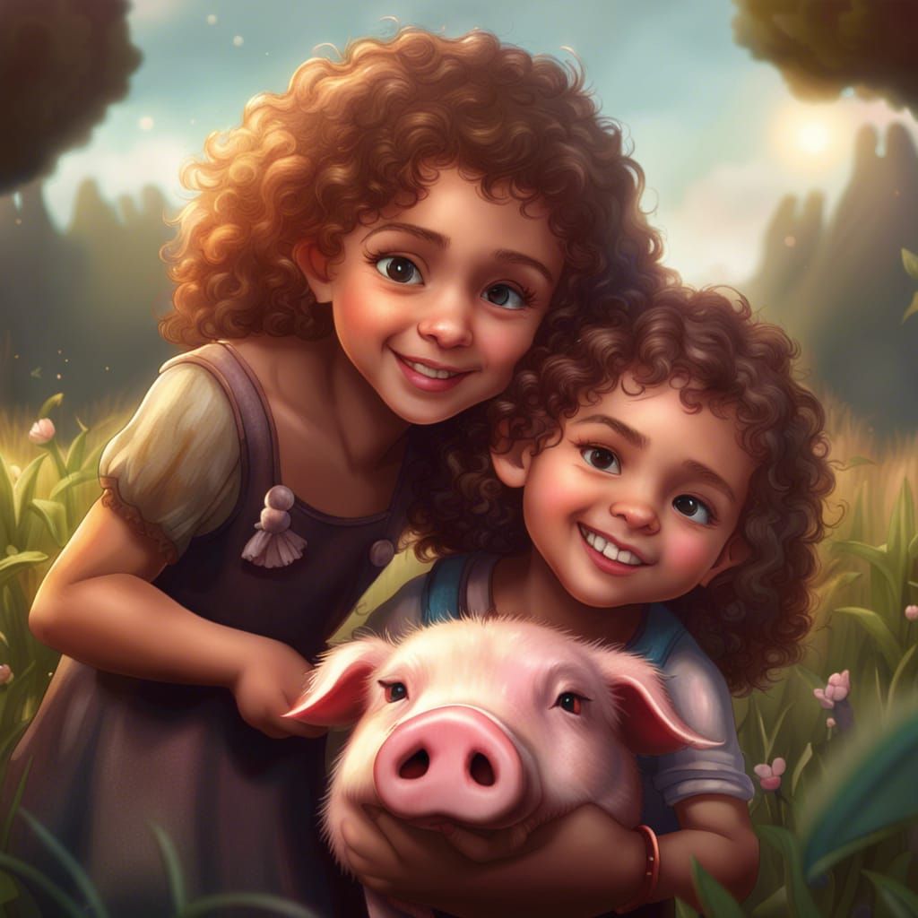 A day in our grand´s farm.  by @Gorbelix