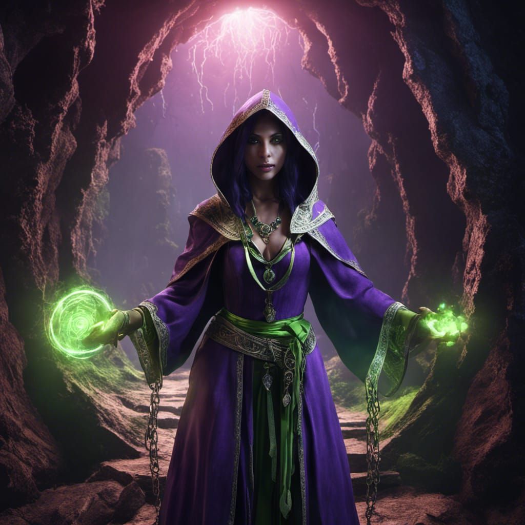 Human Sorcerer - AI Generated Artwork - NightCafe Creator