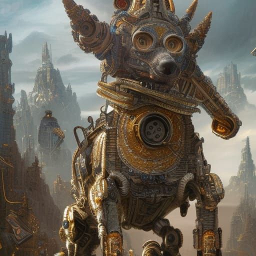 Robot dog  by @Carl T