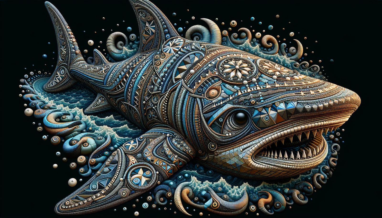 Geometric Whale Shark