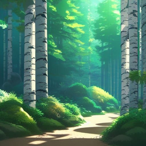 Birch woods