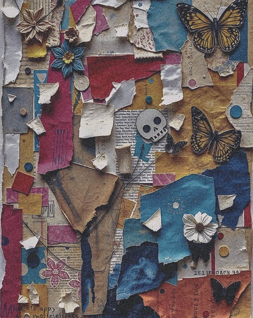 •2 Paper Art: collage assemblage decoupage,