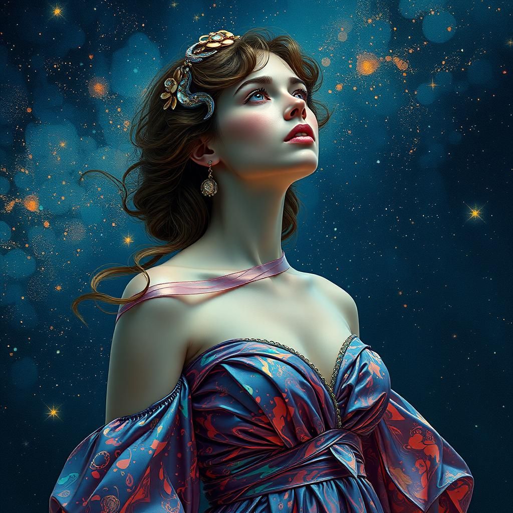 Stargazing   by @Amethystmoonsong