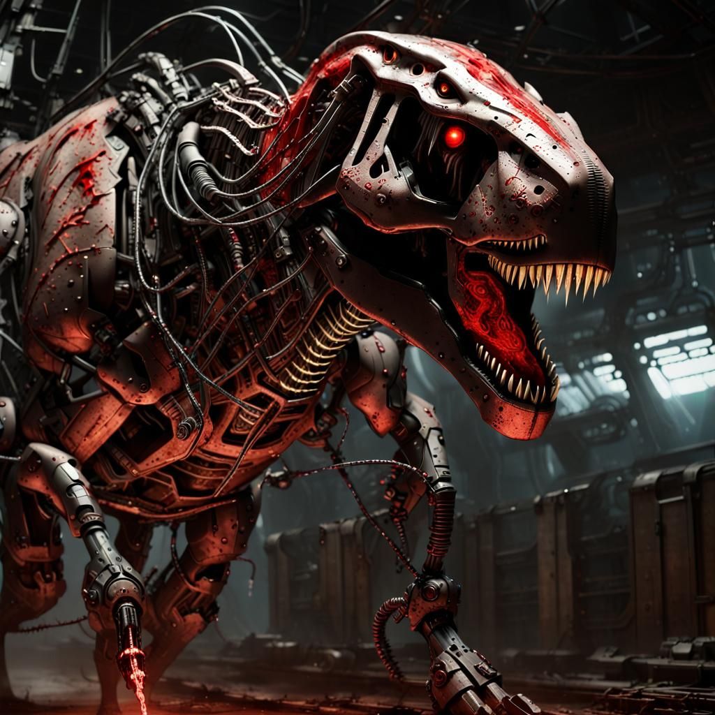 Biomechanical T-Rex