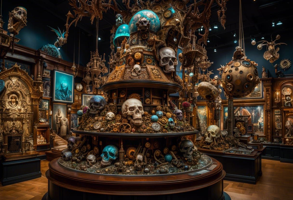 Museum of Human Oddity Art  by @Rhys Patterson