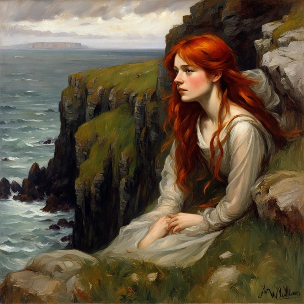 John William Waterhouse style