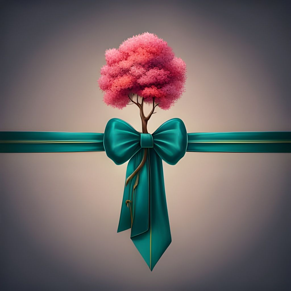 Ribbon Tree - AI Generated Artwork - NightCafe Creator