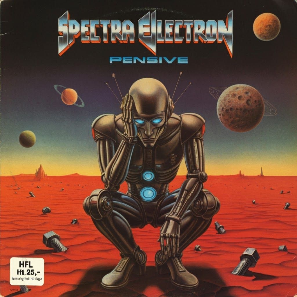 Spectra Electron's Third Album 'Pensive'  by @Marjon