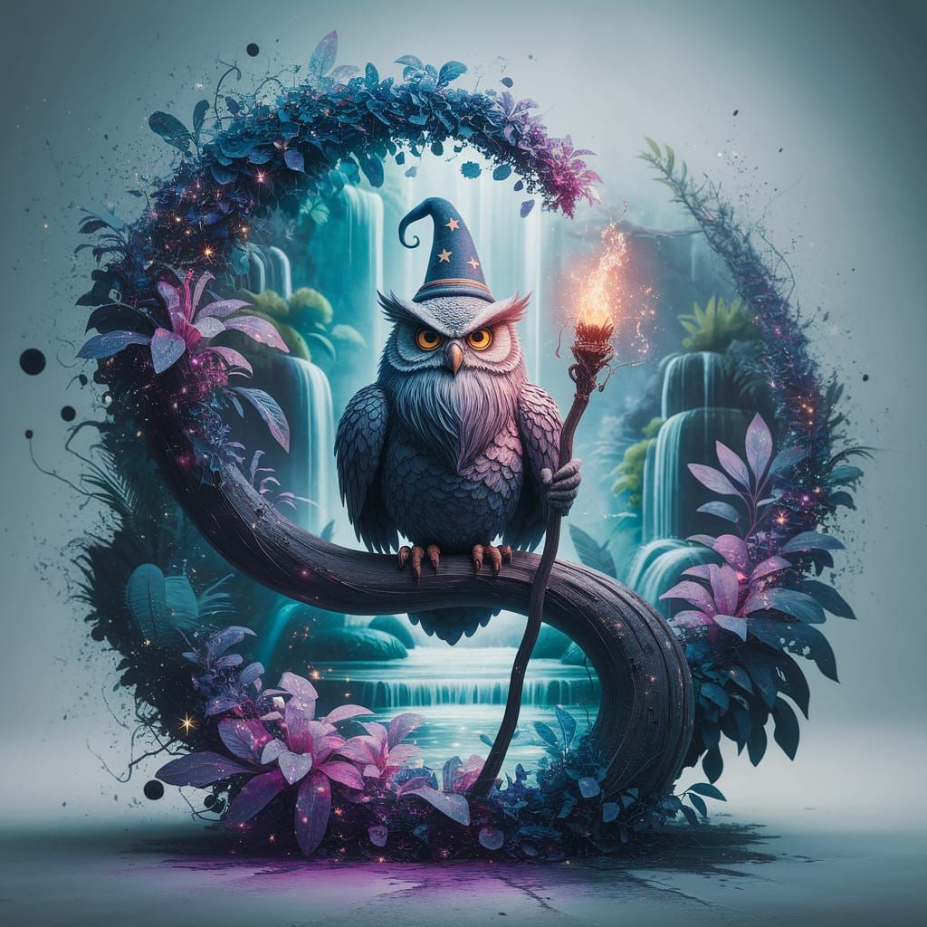 The owl wizard  by @Nomis