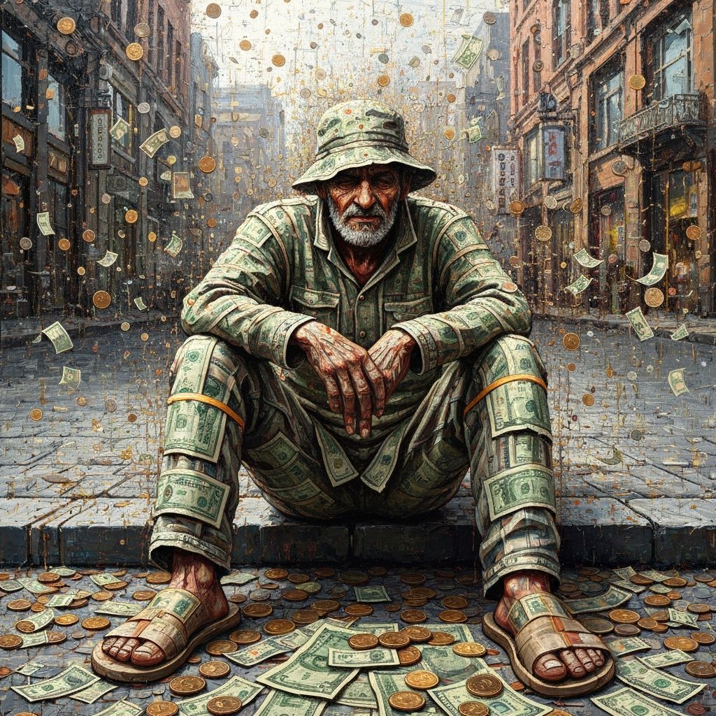 Homeless in the Rain  by @Andre R