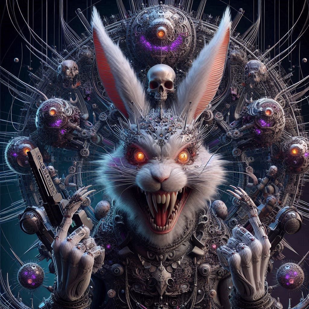 Evil rabbit