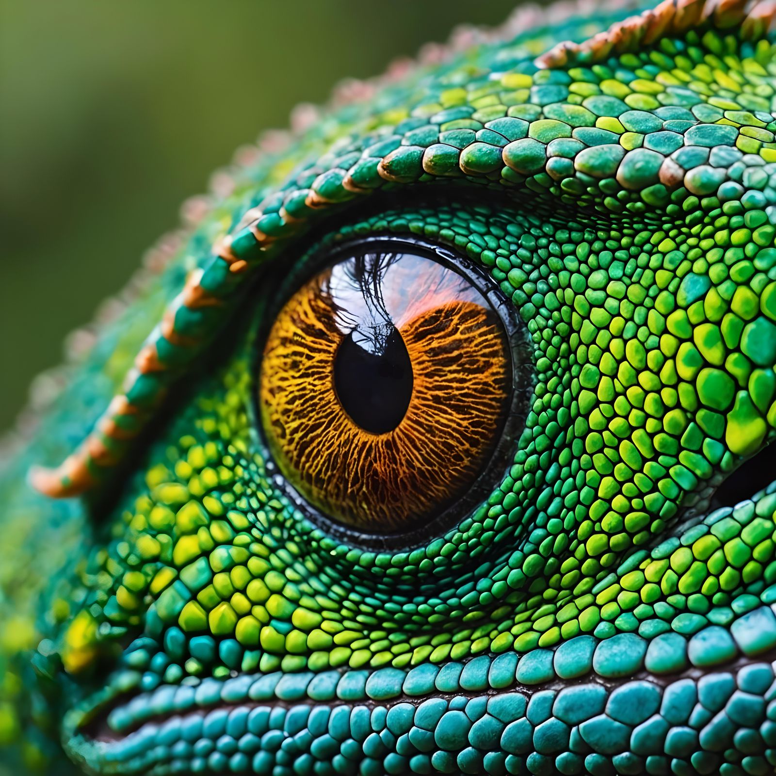 Jungle Lizard  by @Thombmx