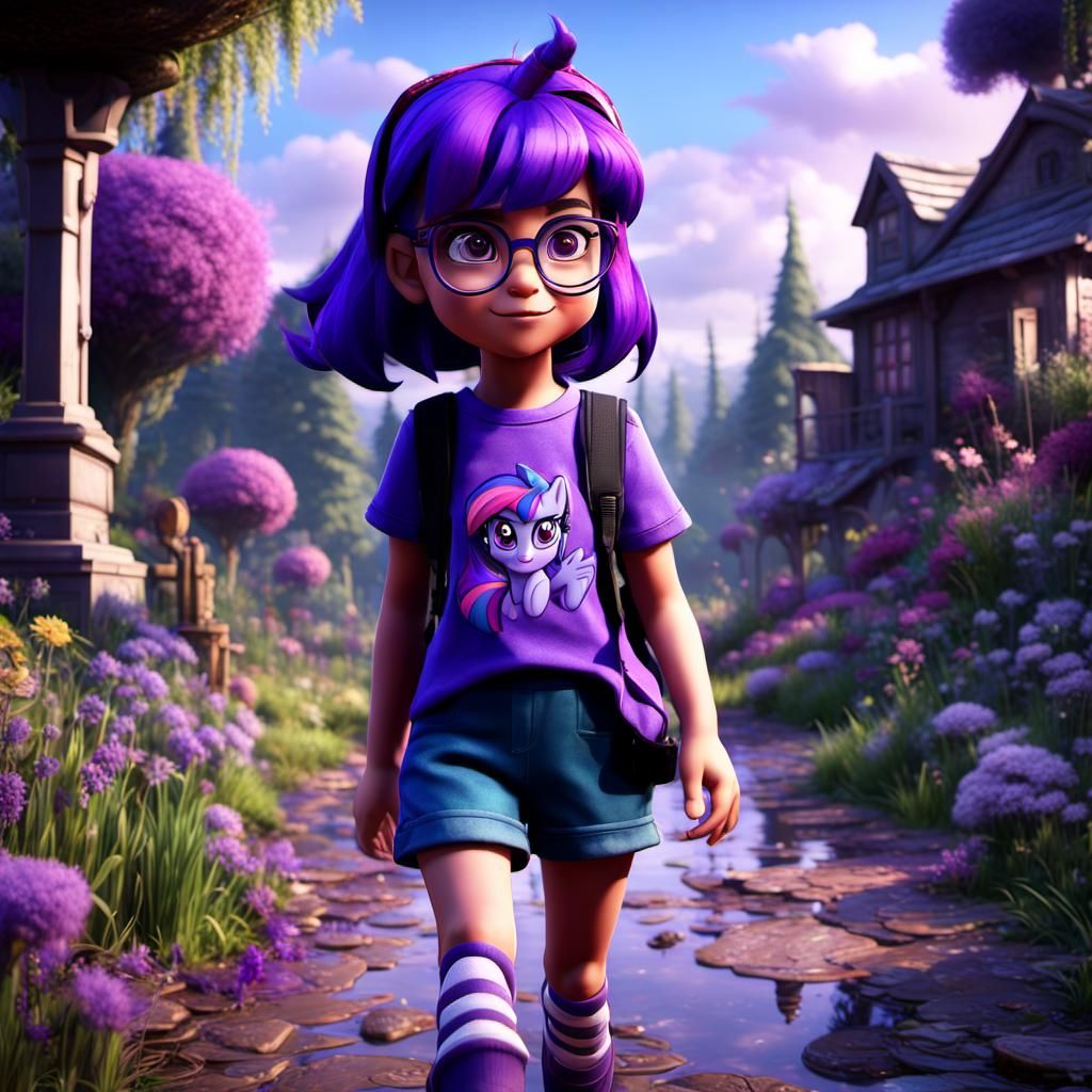 Human Princess Twilight Sparkle from My Little Pony, human f...
