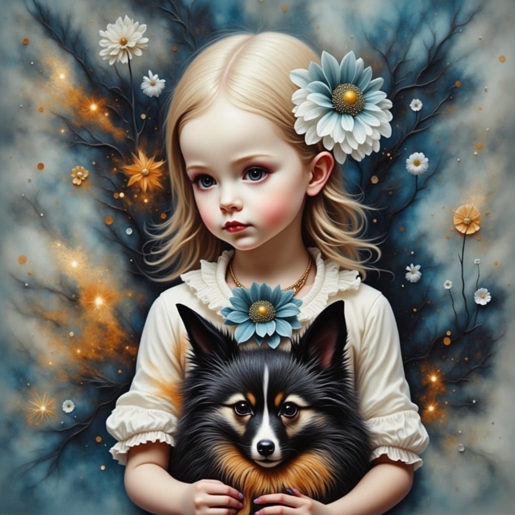 Cynosure <lora:Creepy Cool Flux:1.0> 