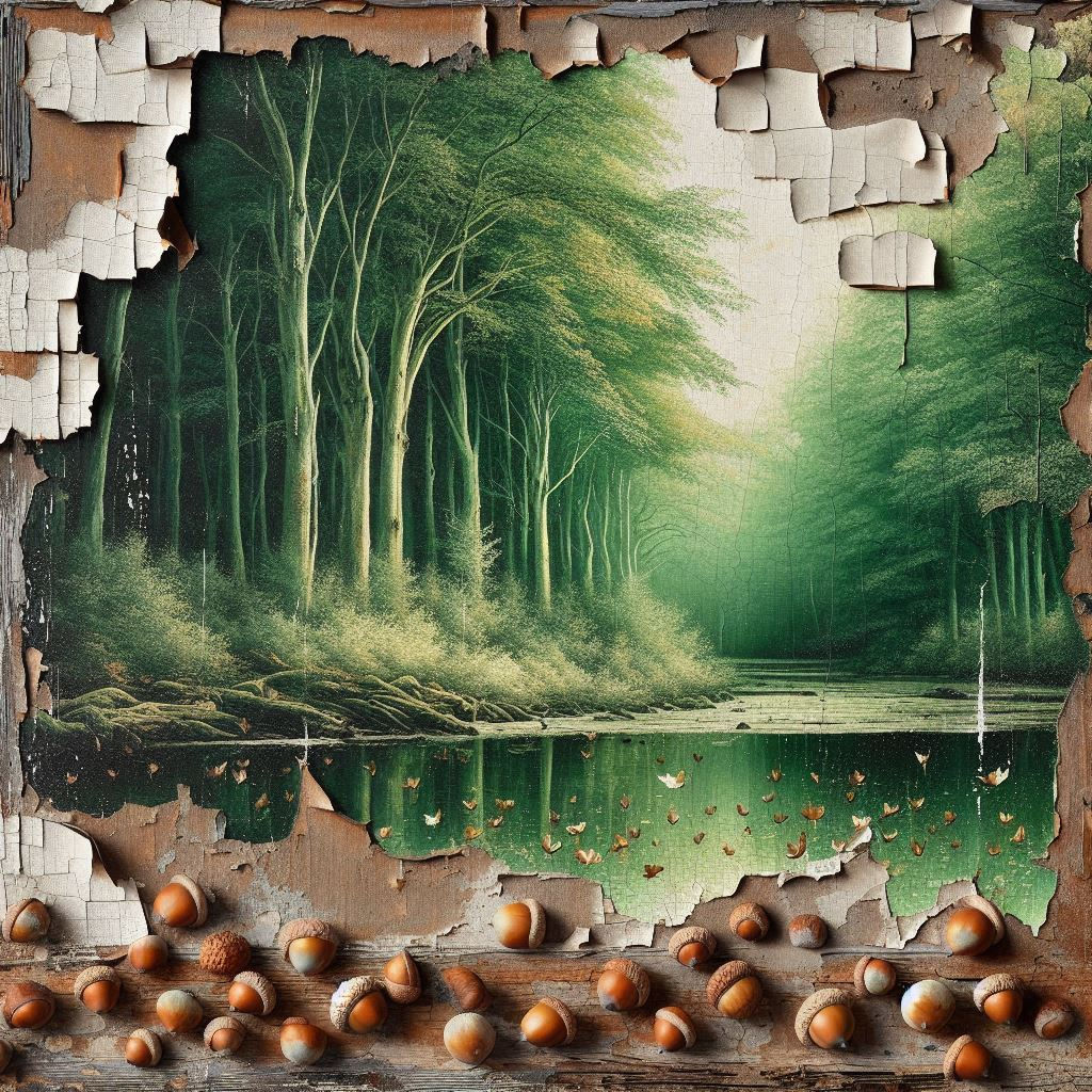 Damage can still show beauty