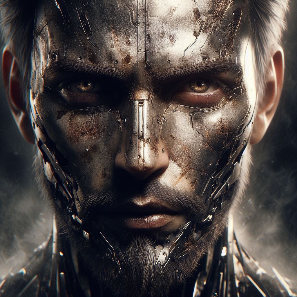Portrait of a fighter
