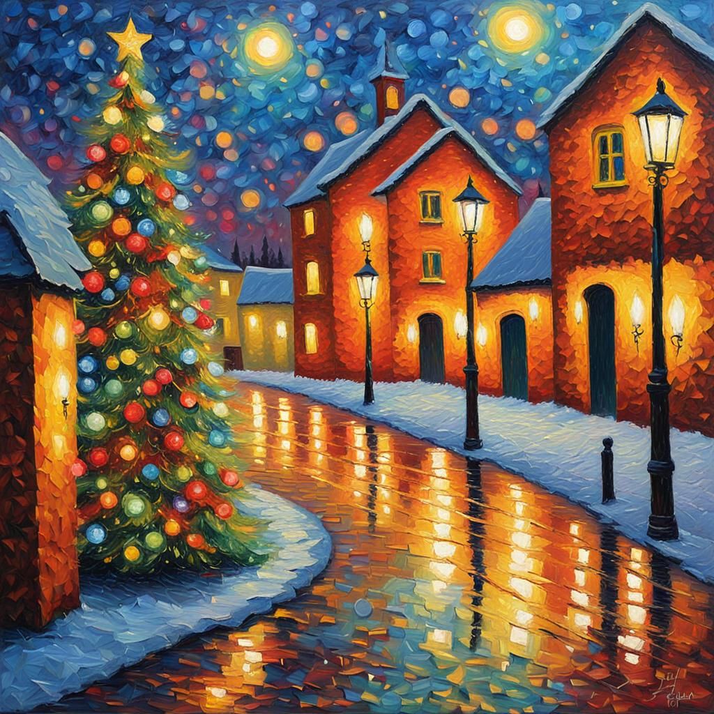 The lights of Christmas