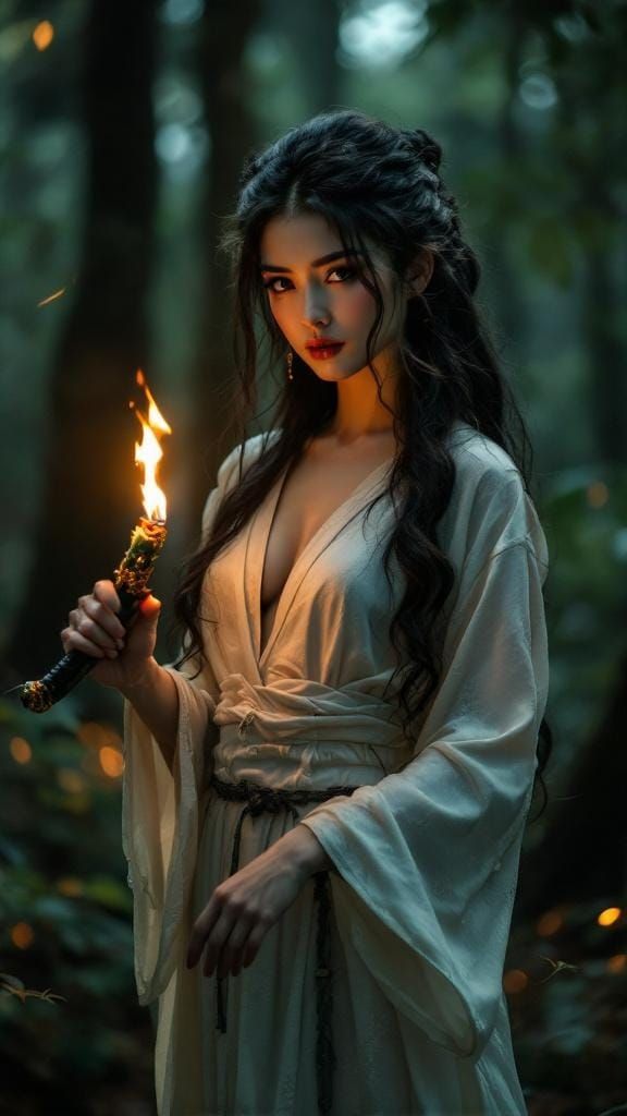 Flickering Torchlight