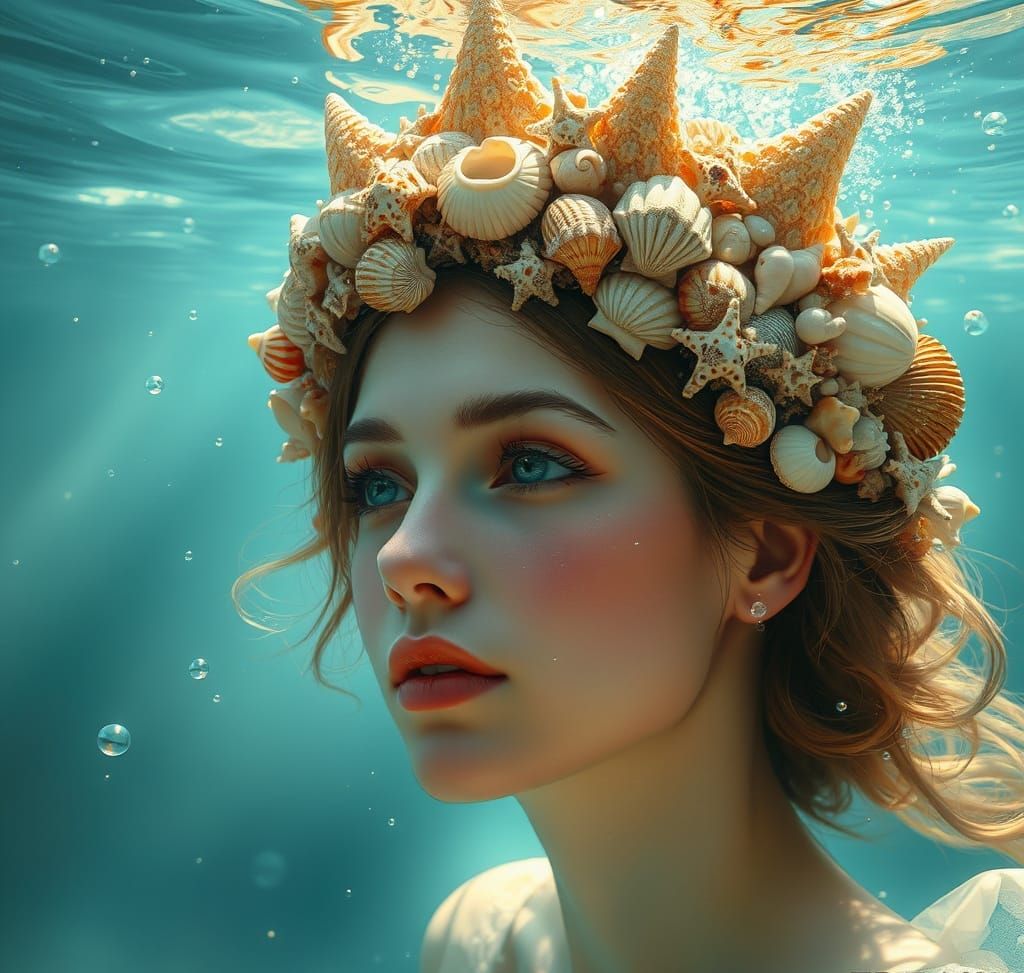 Mermaid Crown  by @snickrs