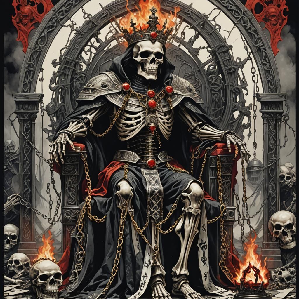 Tarot card The Emperor.