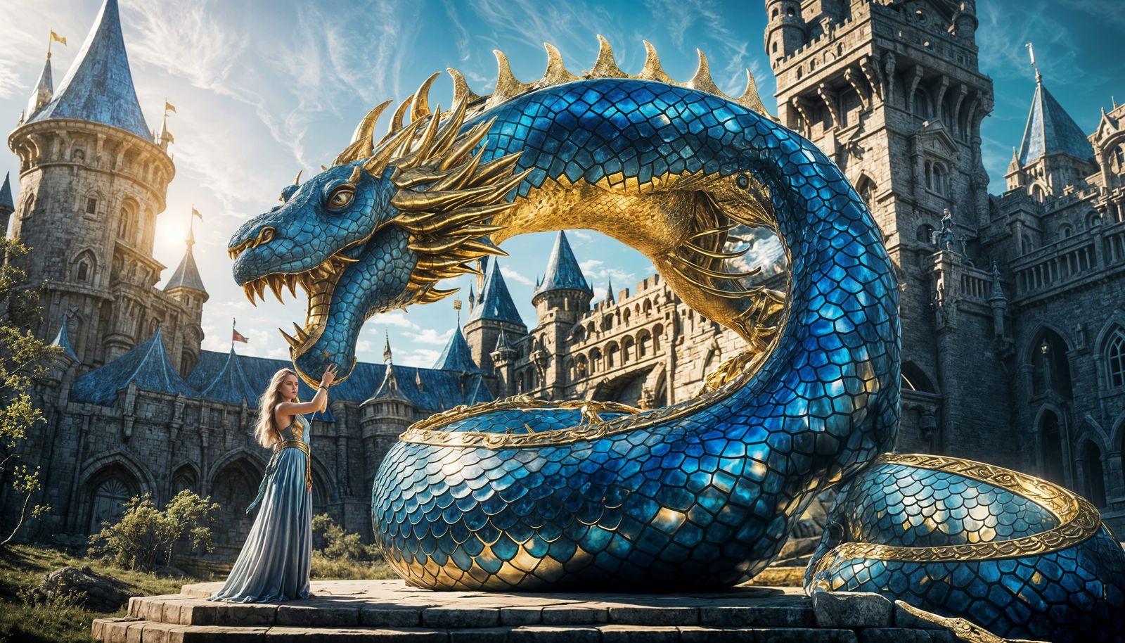 shield maiden serpent guard   by @Efe Hellman