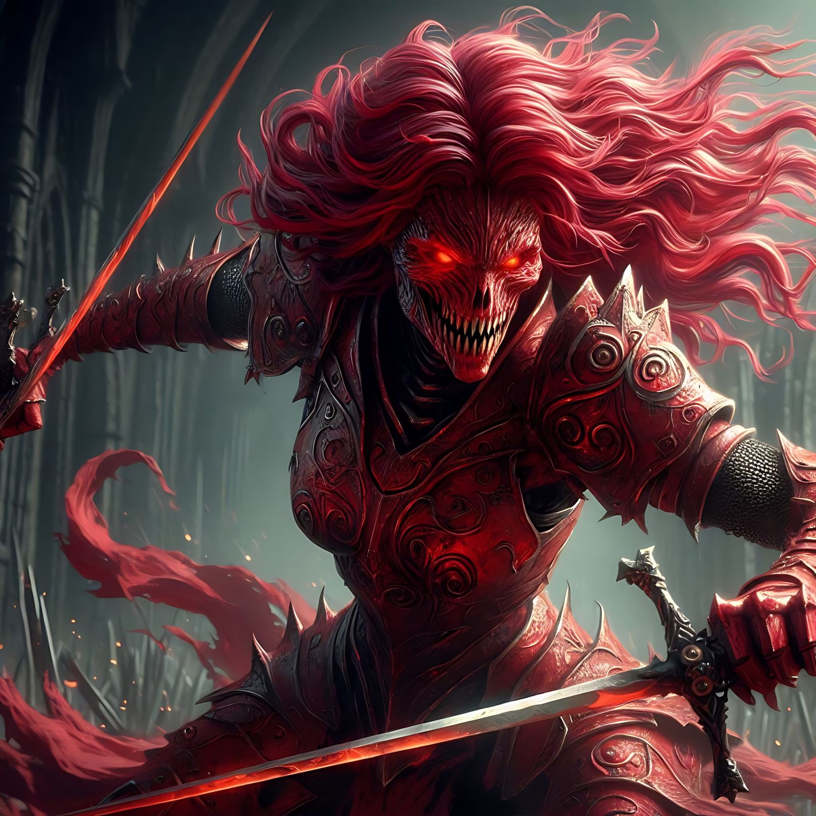 Scarlet Rotten Woman Warrior (Uploaded)