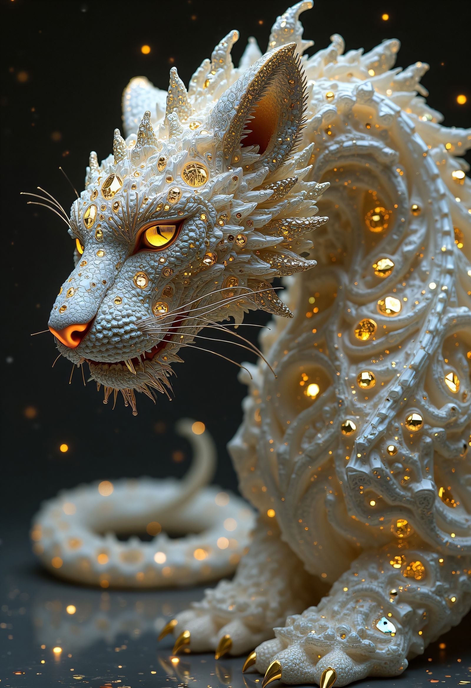 It may look like a statue, but don't get too close!