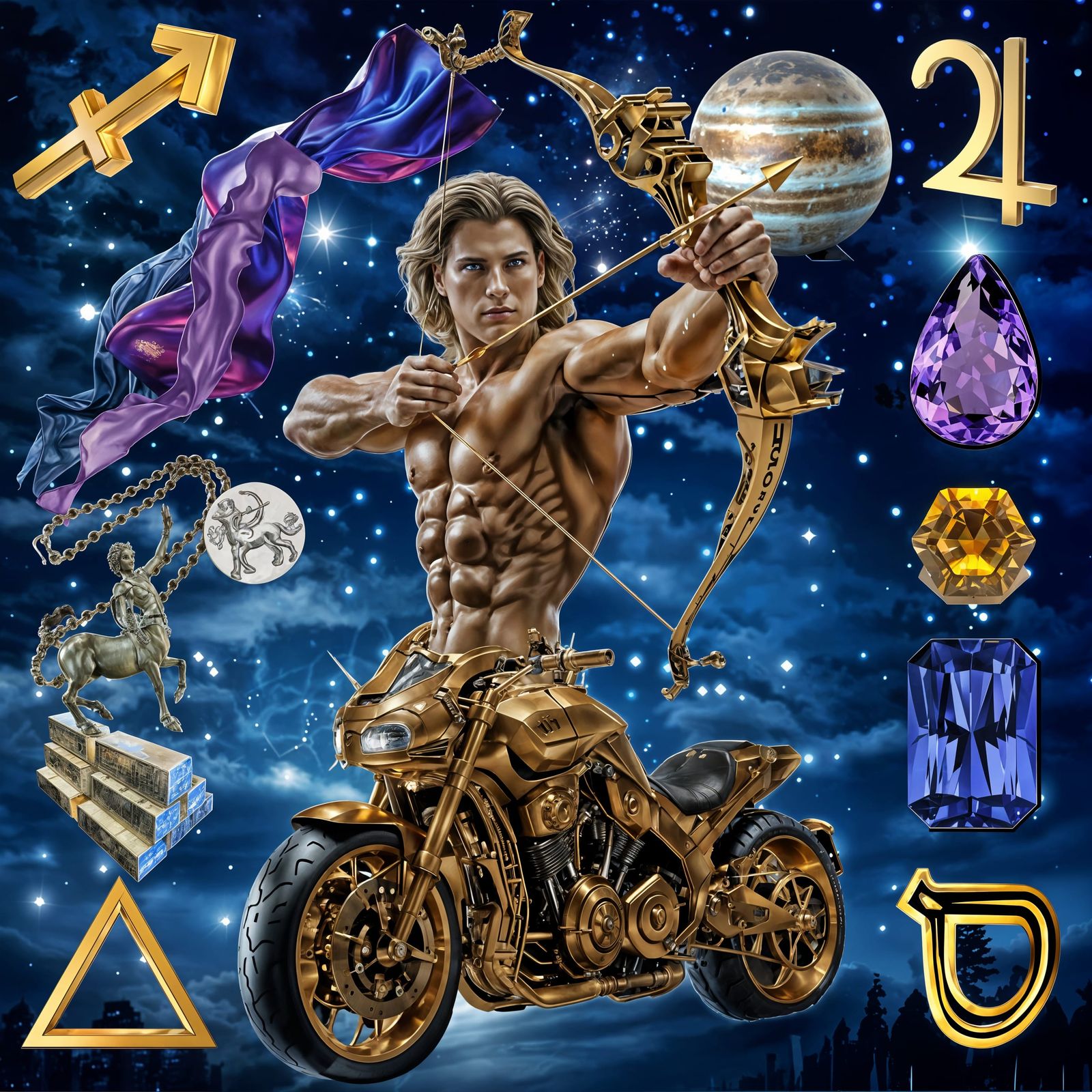 "SAGITTARIUS" ("THE ARCHER"): THE SIGN, THE SYMBOL, THE ELEM...
