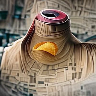 Pringles taking over the world in Star Wars although they lo...