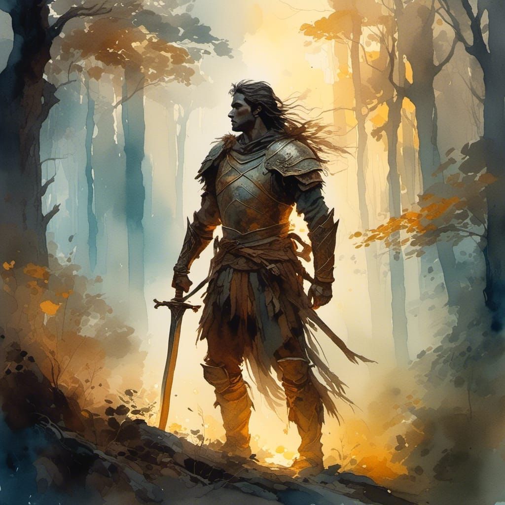  <lora:Youyou:1.0> In the heart of the wild strength is tested