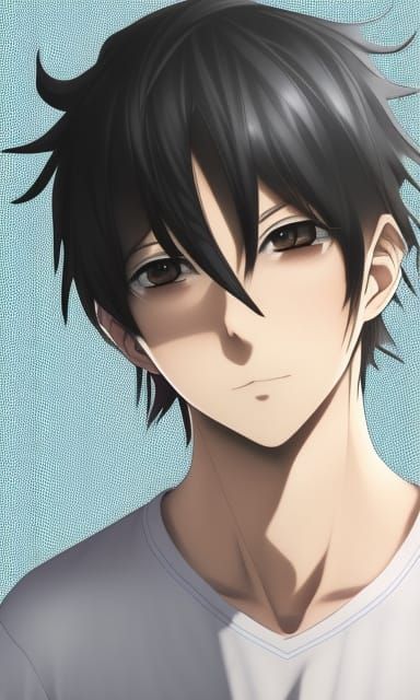 Premium AI Image  Cute and Handsome anime boy