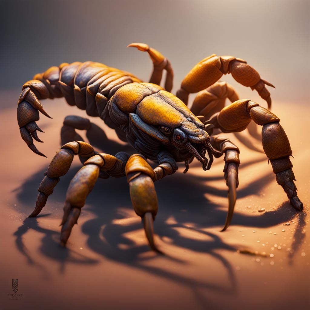 A scorpion