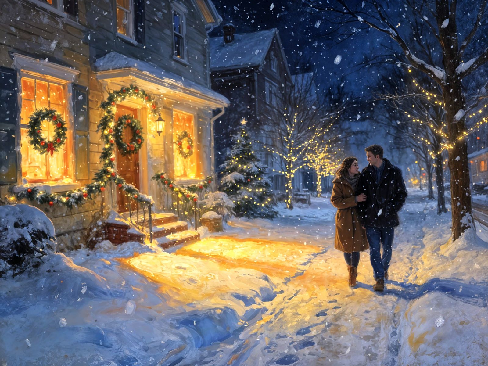 Christmas Eve Glow  by @Sherkhal