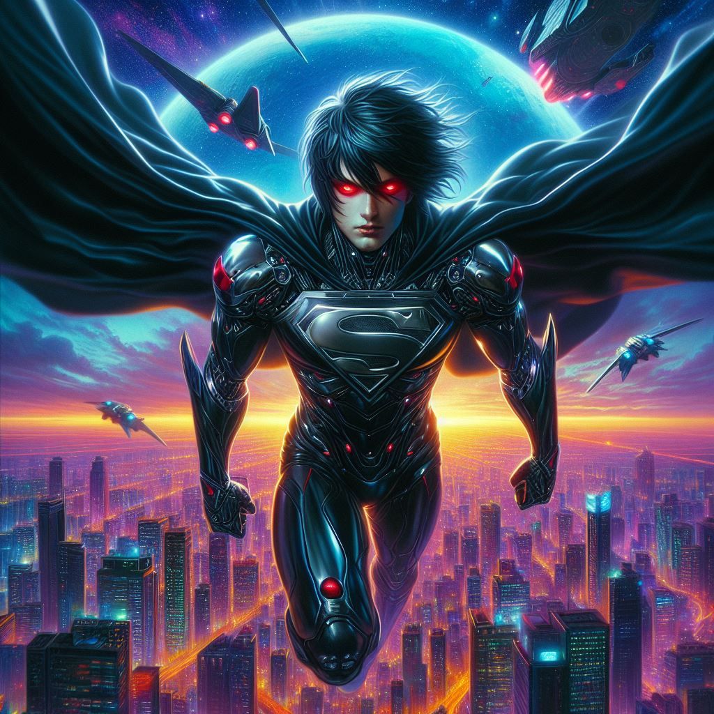 hajime sorayama cyberpunk retro 80s sci-fi futurism Henry Ca...