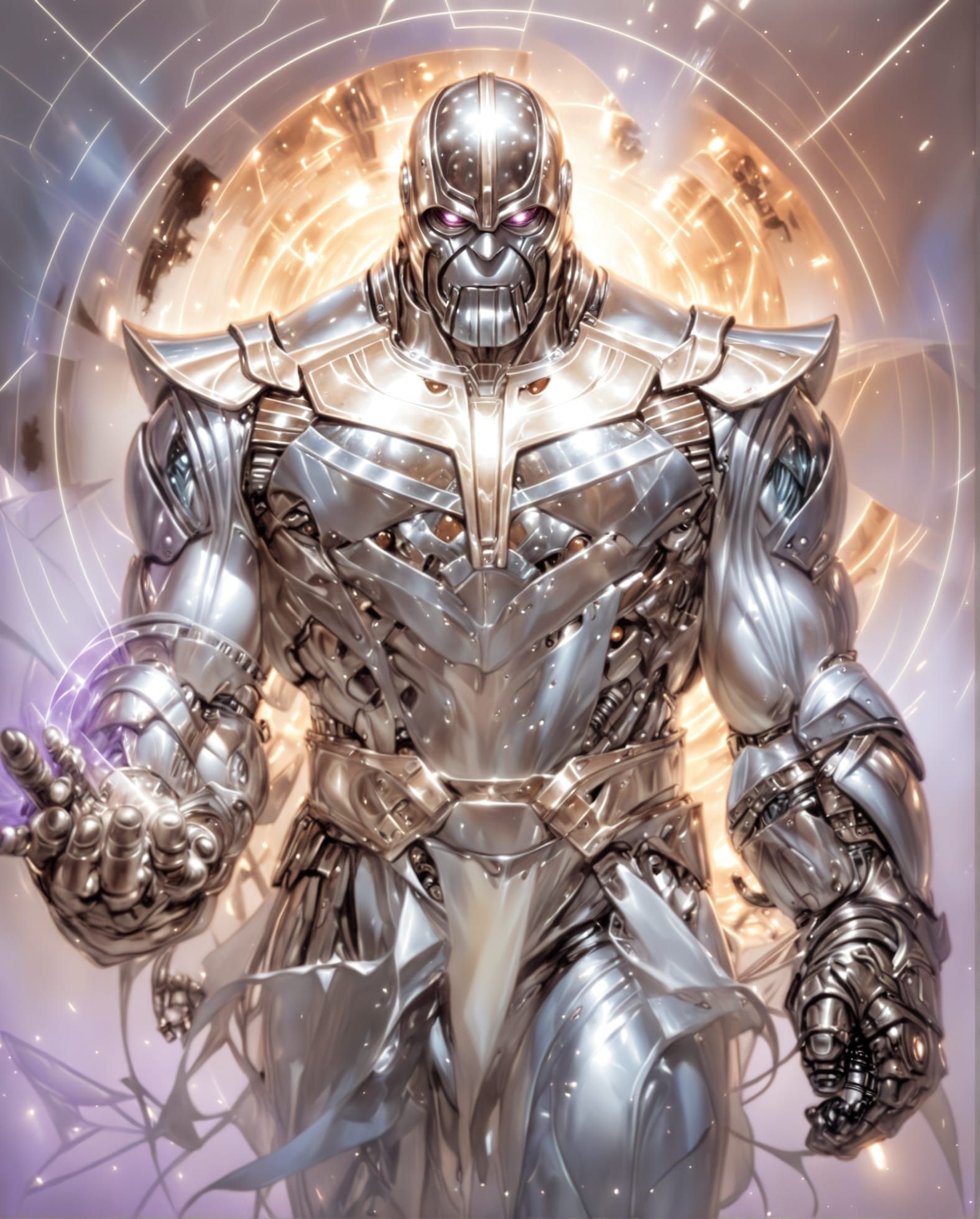Cyborg Crystal Thanos
