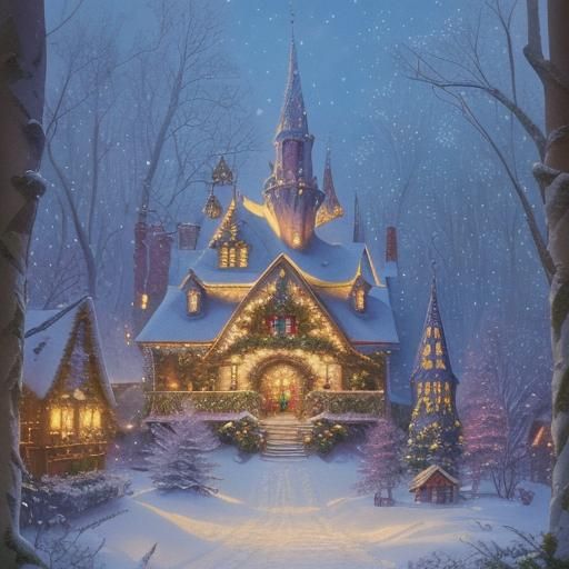 STUNNINGLY BEAUTIFUL FAIRY-TALE, FINDLY DETAILED MAGICAL CHRISTMAS ...