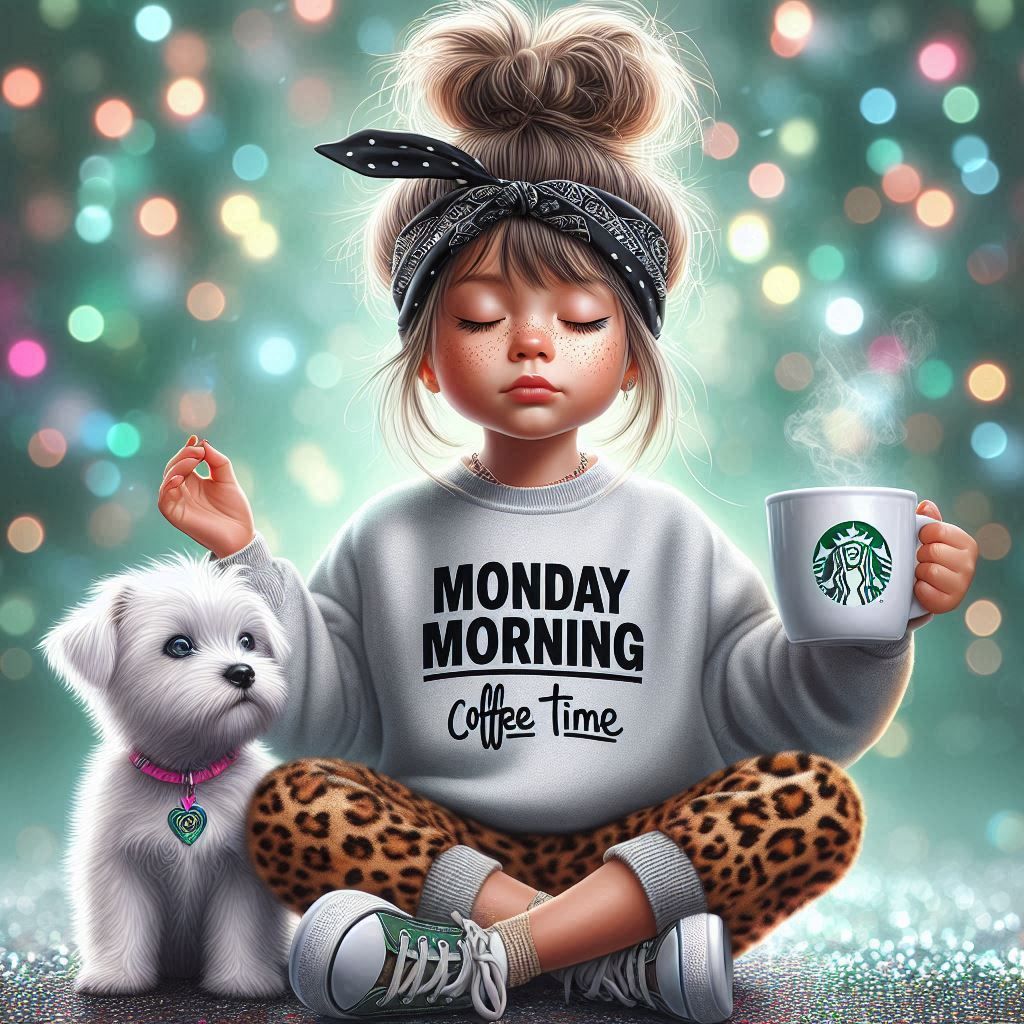 Monday morning coffee time