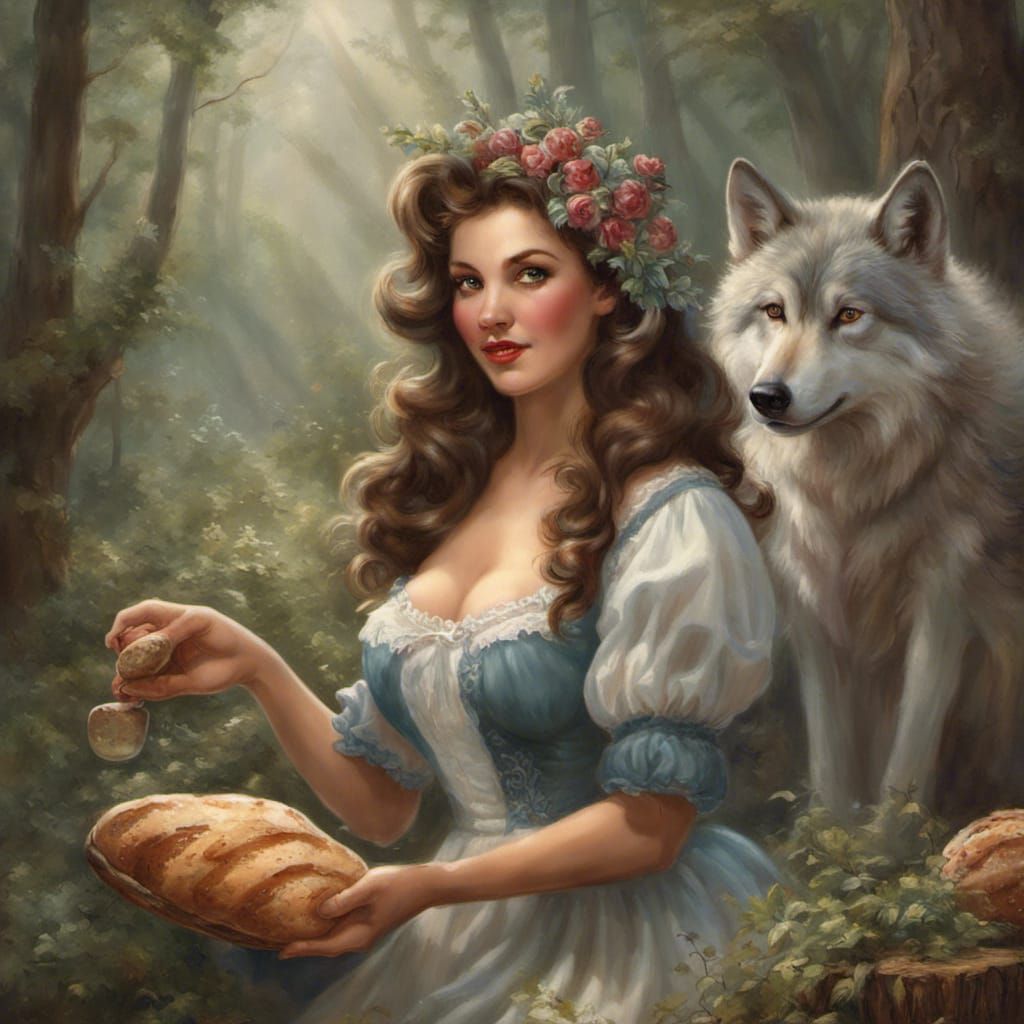woodland fairy housewife