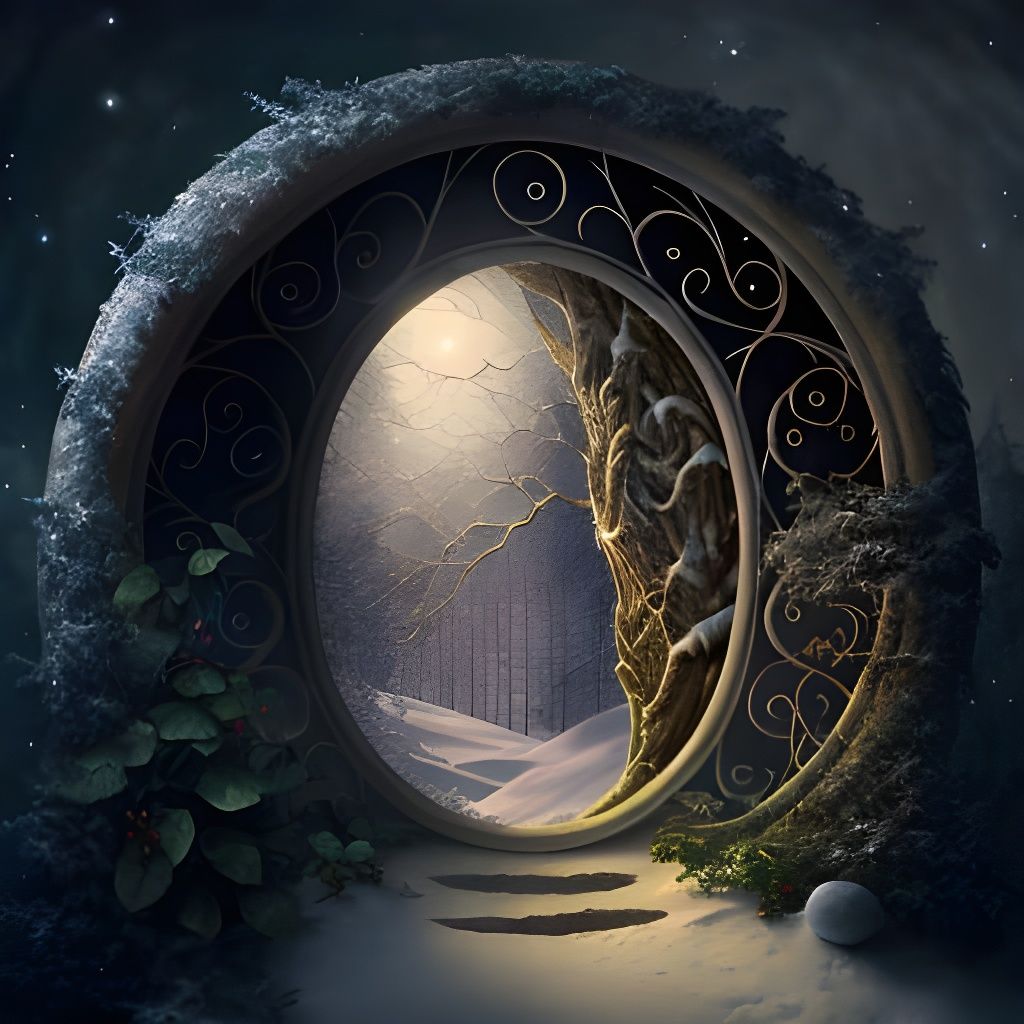 Portal to Frozen Winter Wonderland false