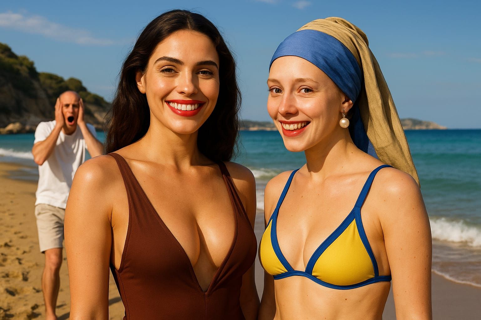 3 classical paintings