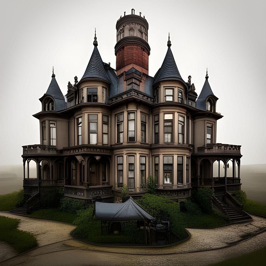 SDXL "out of control" abandoned haunted creepy unnerving biz...